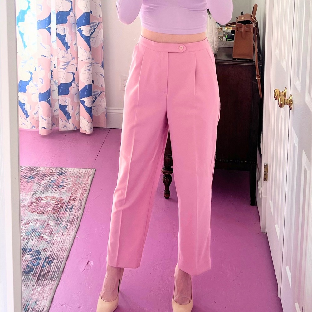 Elegant Pink Women's Pants
